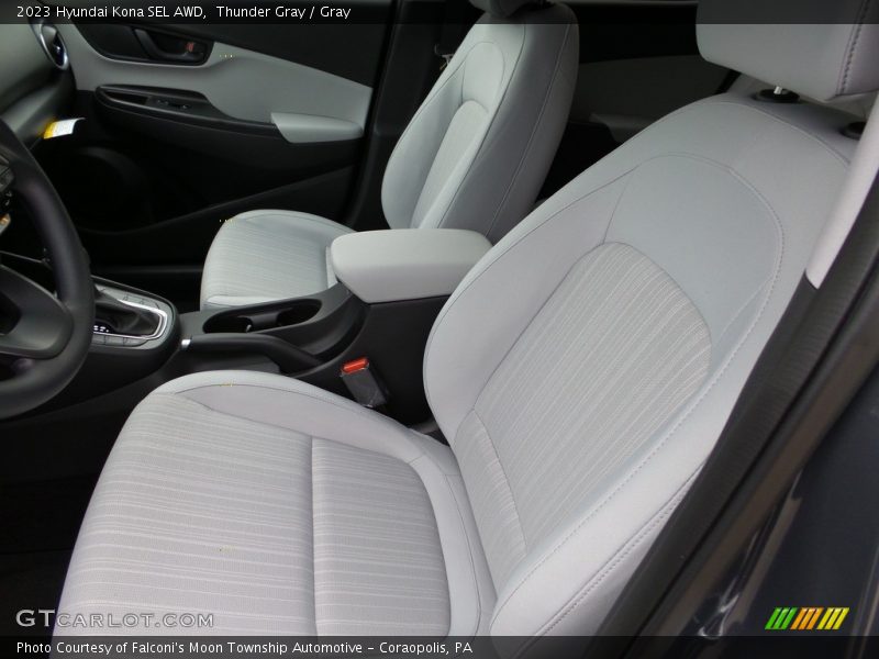 Thunder Gray / Gray 2023 Hyundai Kona SEL AWD