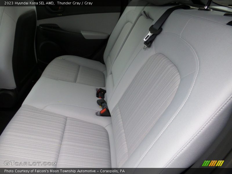 Thunder Gray / Gray 2023 Hyundai Kona SEL AWD