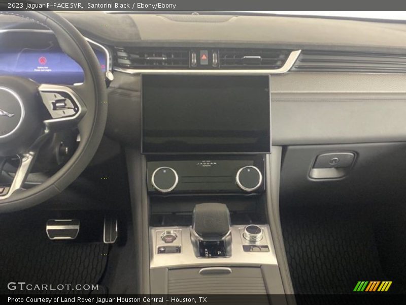 Santorini Black / Ebony/Ebony 2023 Jaguar F-PACE SVR