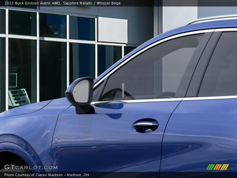 Sapphire Metallic / Whisper Beige 2023 Buick Envision Avenir AWD