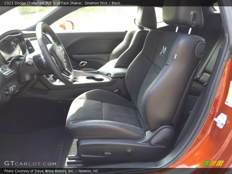 Front Seat of 2023 Challenger R/T Scat Pack Shaker