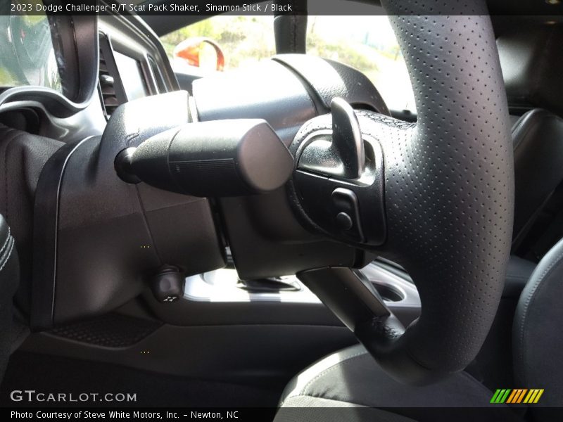 Sinamon Stick / Black 2023 Dodge Challenger R/T Scat Pack Shaker