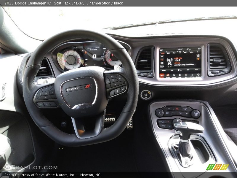 Sinamon Stick / Black 2023 Dodge Challenger R/T Scat Pack Shaker