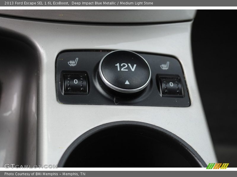 Deep Impact Blue Metallic / Medium Light Stone 2013 Ford Escape SEL 1.6L EcoBoost