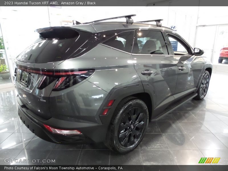 Amazon Gray / Black 2023 Hyundai Tucson XRT AWD