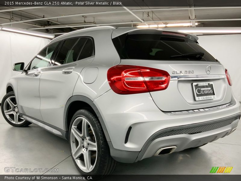 Polar Silver Metallic / Black 2015 Mercedes-Benz GLA 250 4Matic