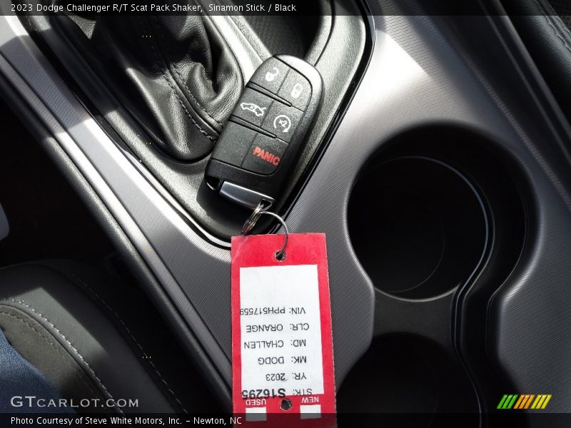 Sinamon Stick / Black 2023 Dodge Challenger R/T Scat Pack Shaker