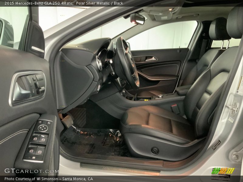 Polar Silver Metallic / Black 2015 Mercedes-Benz GLA 250 4Matic