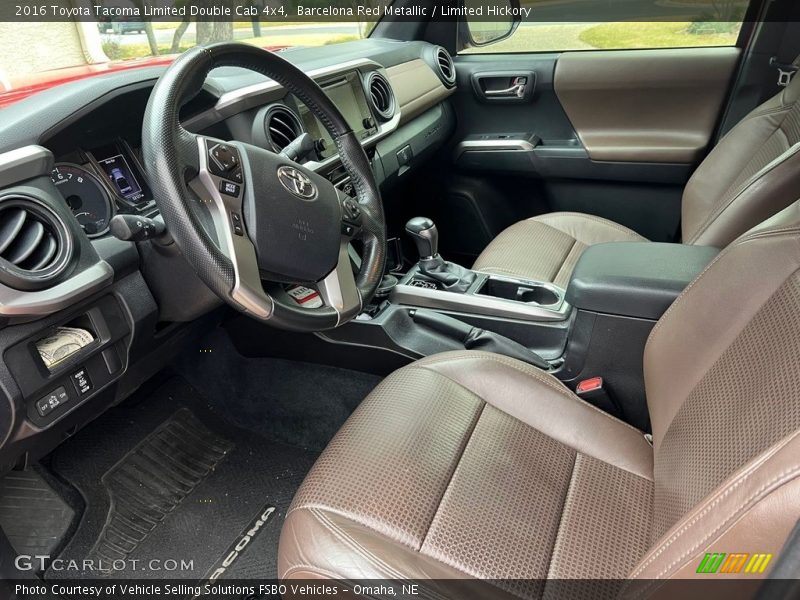  2016 Tacoma Limited Double Cab 4x4 Limited Hickory Interior