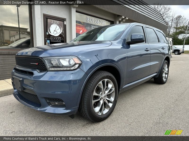 Reactor Blue Pearl / Black 2020 Dodge Durango GT AWD