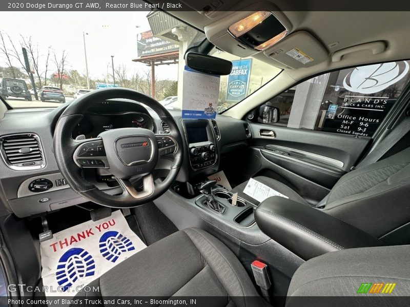 Reactor Blue Pearl / Black 2020 Dodge Durango GT AWD