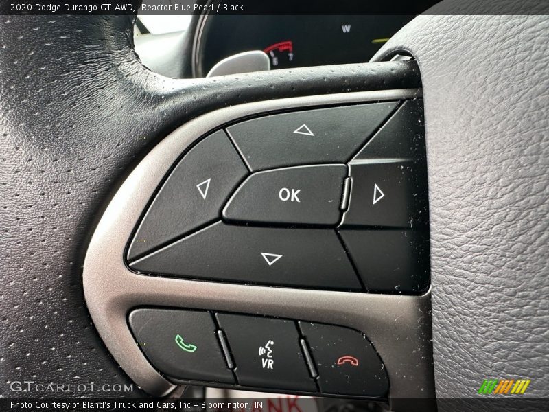 Reactor Blue Pearl / Black 2020 Dodge Durango GT AWD