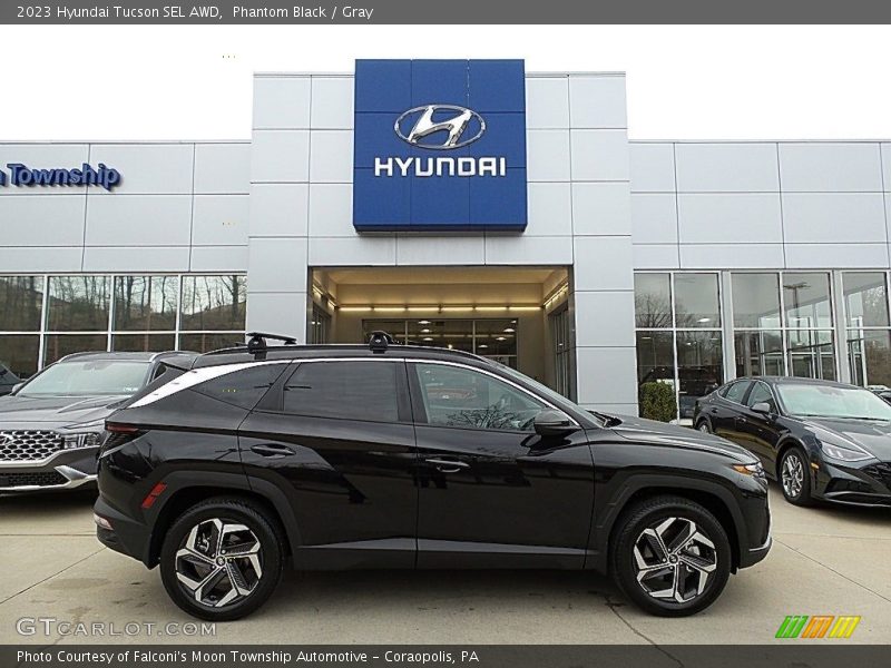 Phantom Black / Gray 2023 Hyundai Tucson SEL AWD