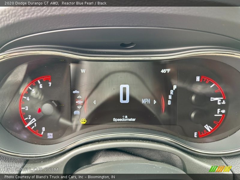 Reactor Blue Pearl / Black 2020 Dodge Durango GT AWD