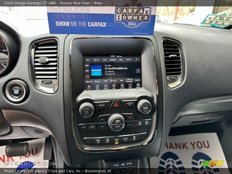 Reactor Blue Pearl / Black 2020 Dodge Durango GT AWD
