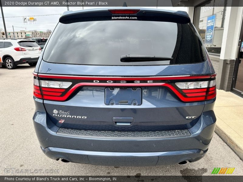Reactor Blue Pearl / Black 2020 Dodge Durango GT AWD