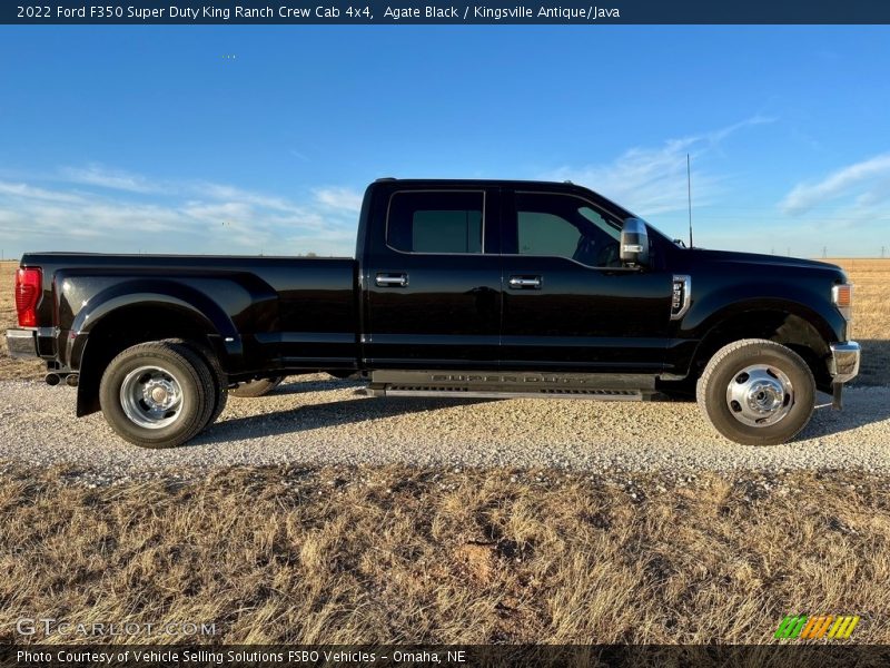  2022 F350 Super Duty King Ranch Crew Cab 4x4 Agate Black
