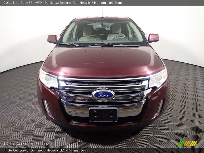 Bordeaux Reserve Red Metallic / Medium Light Stone 2011 Ford Edge SEL AWD