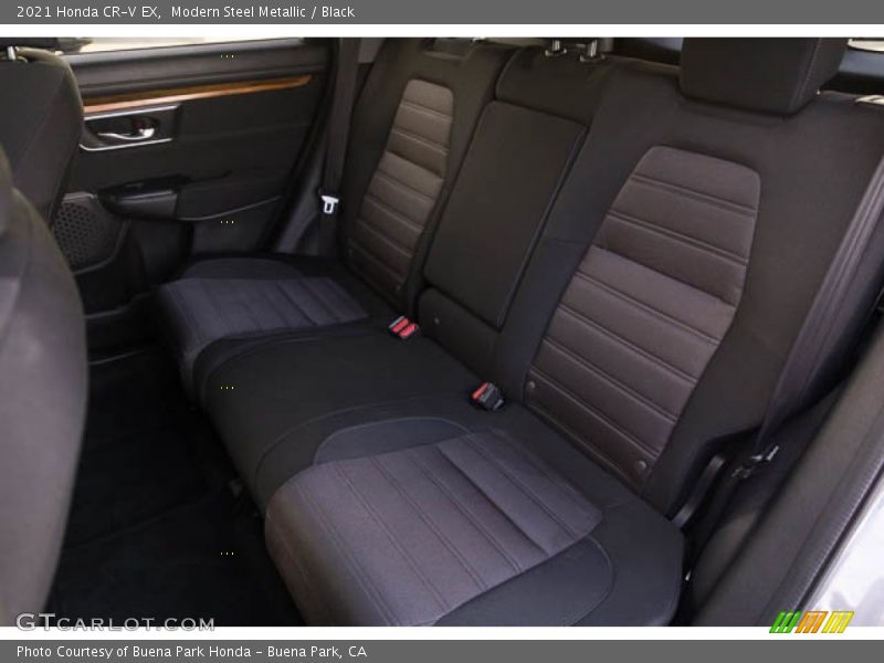 Modern Steel Metallic / Black 2021 Honda CR-V EX