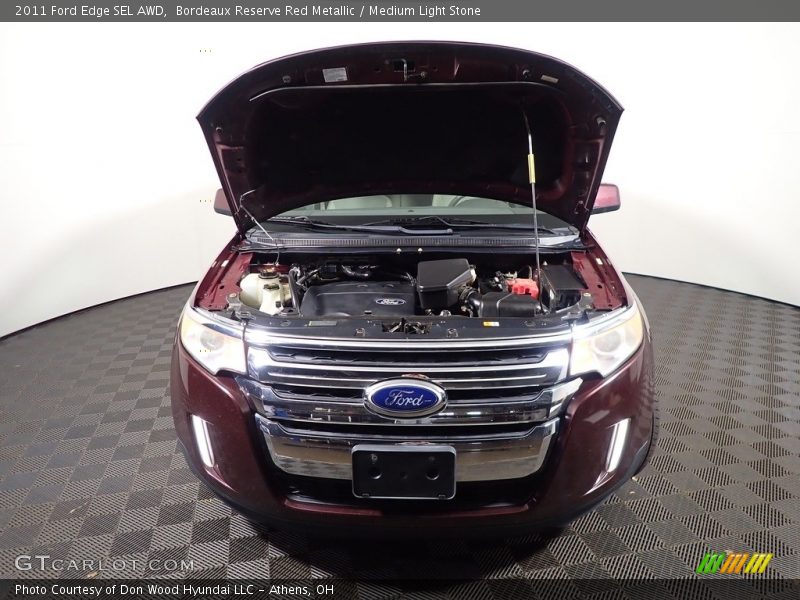 Bordeaux Reserve Red Metallic / Medium Light Stone 2011 Ford Edge SEL AWD