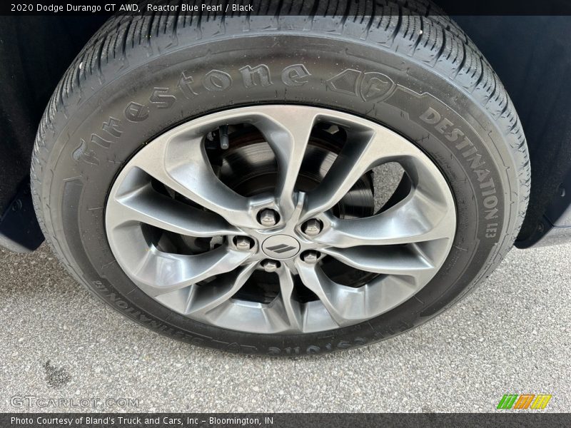 Reactor Blue Pearl / Black 2020 Dodge Durango GT AWD