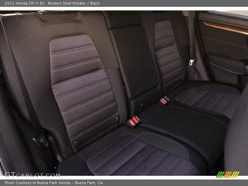 Modern Steel Metallic / Black 2021 Honda CR-V EX