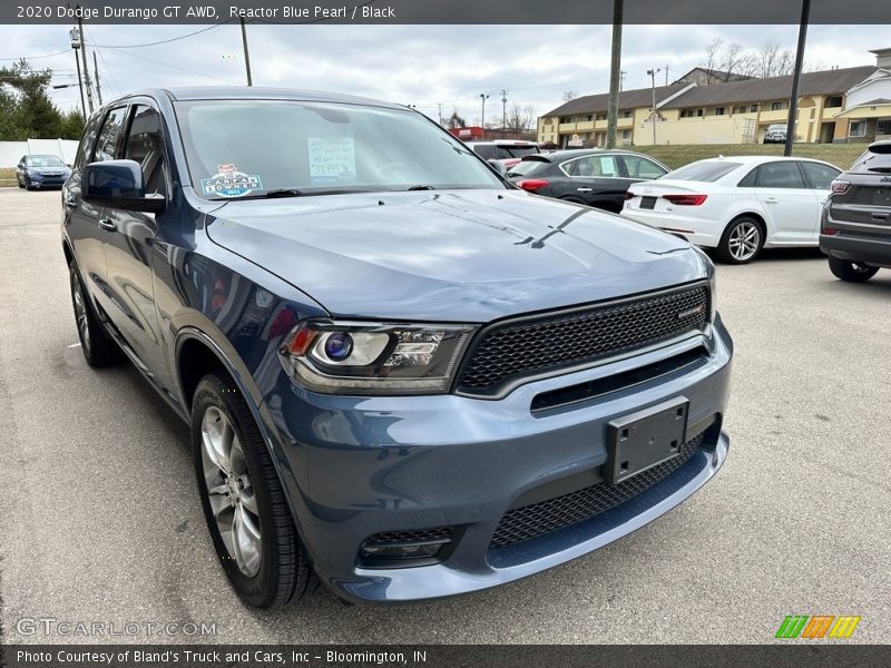 Reactor Blue Pearl / Black 2020 Dodge Durango GT AWD