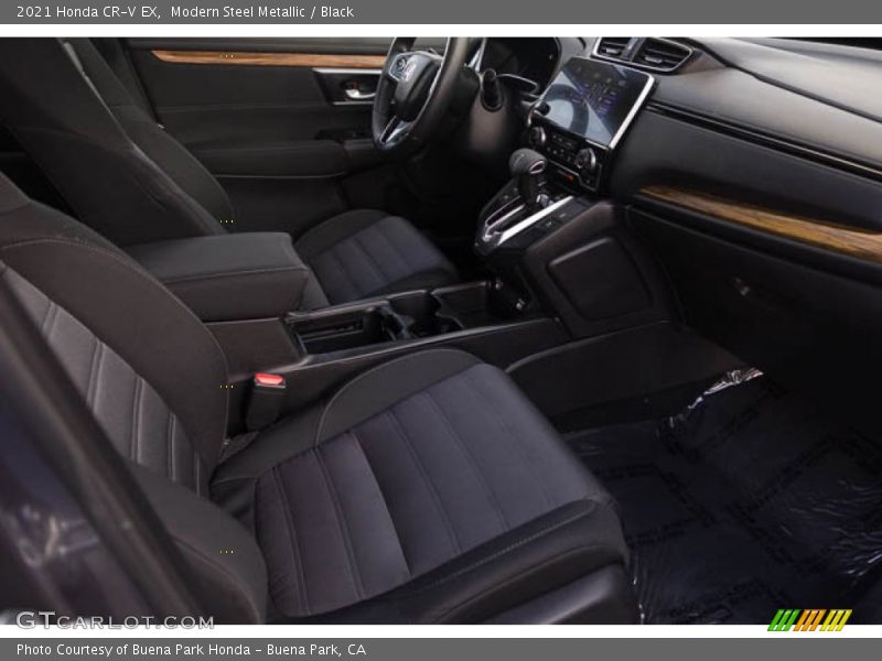 Modern Steel Metallic / Black 2021 Honda CR-V EX