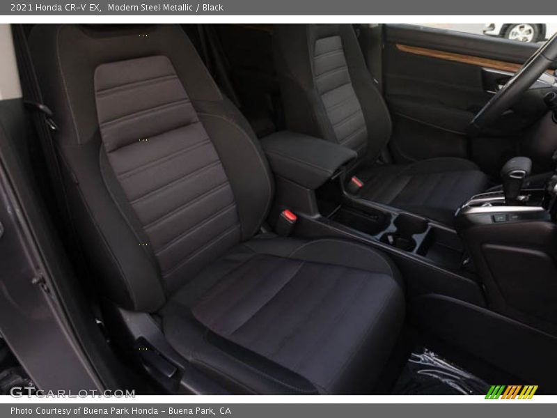 Modern Steel Metallic / Black 2021 Honda CR-V EX
