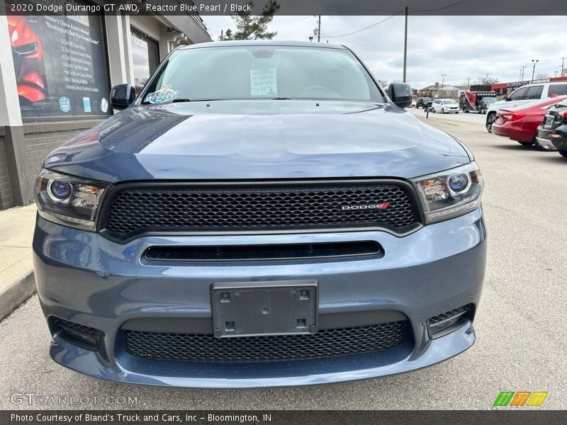 Reactor Blue Pearl / Black 2020 Dodge Durango GT AWD