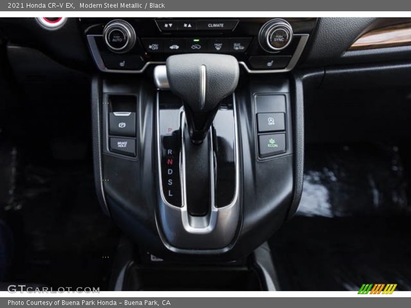Modern Steel Metallic / Black 2021 Honda CR-V EX
