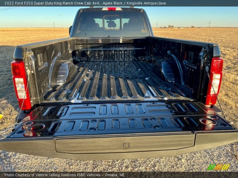 Agate Black / Kingsville Antique/Java 2022 Ford F350 Super Duty King Ranch Crew Cab 4x4