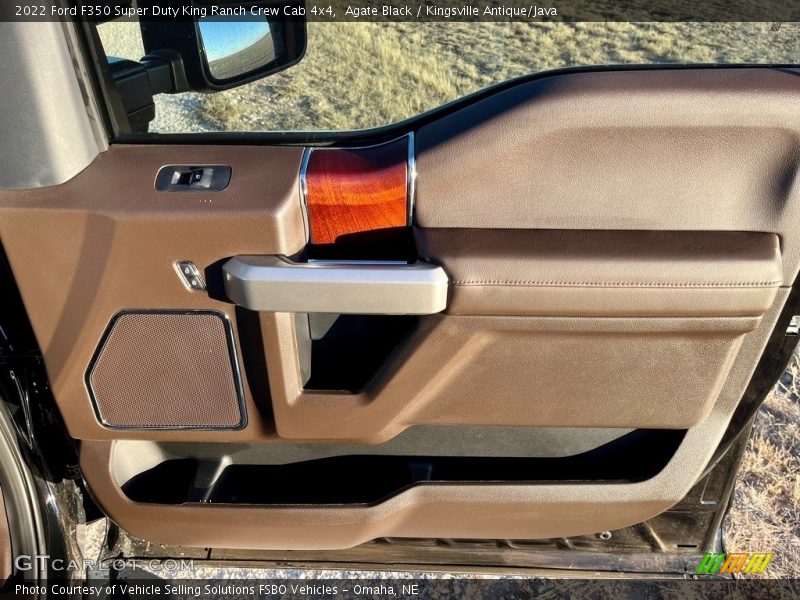 Door Panel of 2022 F350 Super Duty King Ranch Crew Cab 4x4