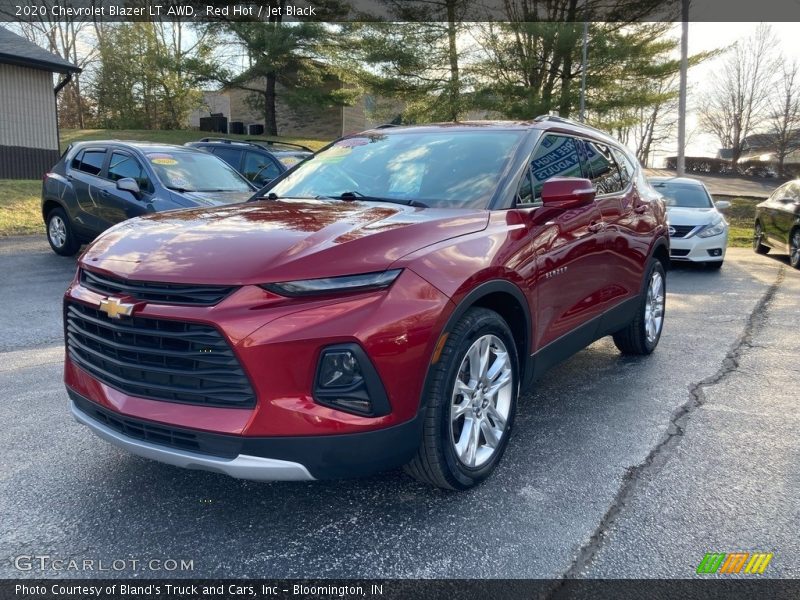 Red Hot / Jet Black 2020 Chevrolet Blazer LT AWD