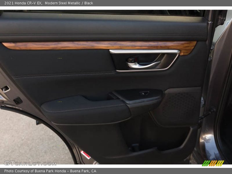 Modern Steel Metallic / Black 2021 Honda CR-V EX