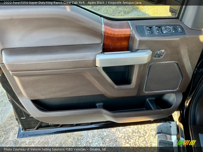 Door Panel of 2022 F350 Super Duty King Ranch Crew Cab 4x4