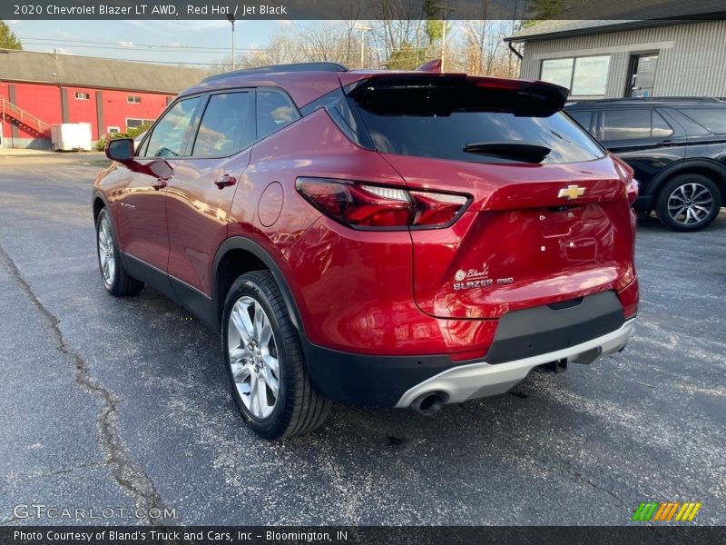 Red Hot / Jet Black 2020 Chevrolet Blazer LT AWD