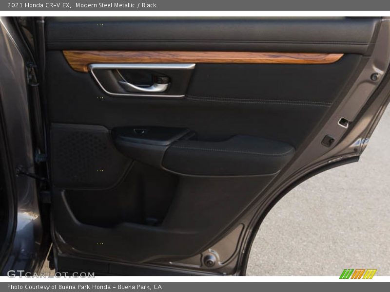 Modern Steel Metallic / Black 2021 Honda CR-V EX