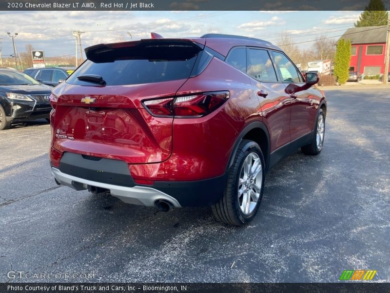 Red Hot / Jet Black 2020 Chevrolet Blazer LT AWD