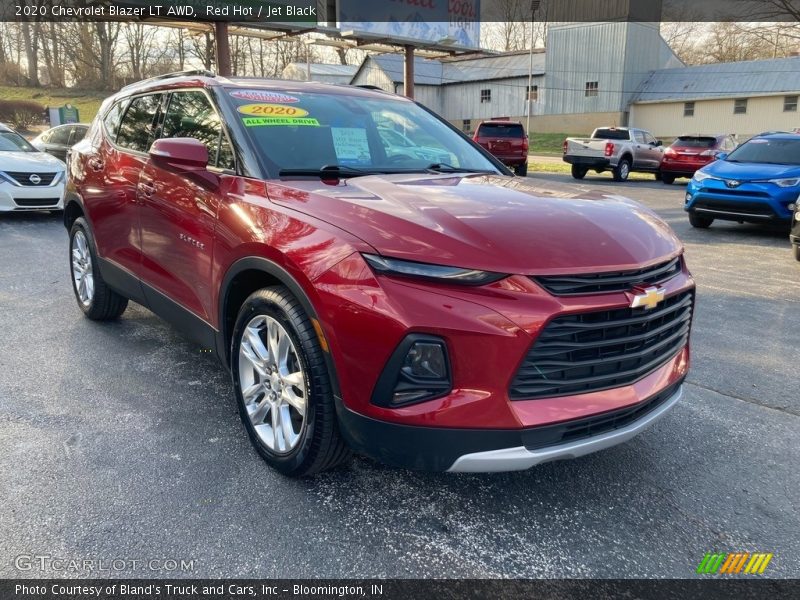 Red Hot / Jet Black 2020 Chevrolet Blazer LT AWD