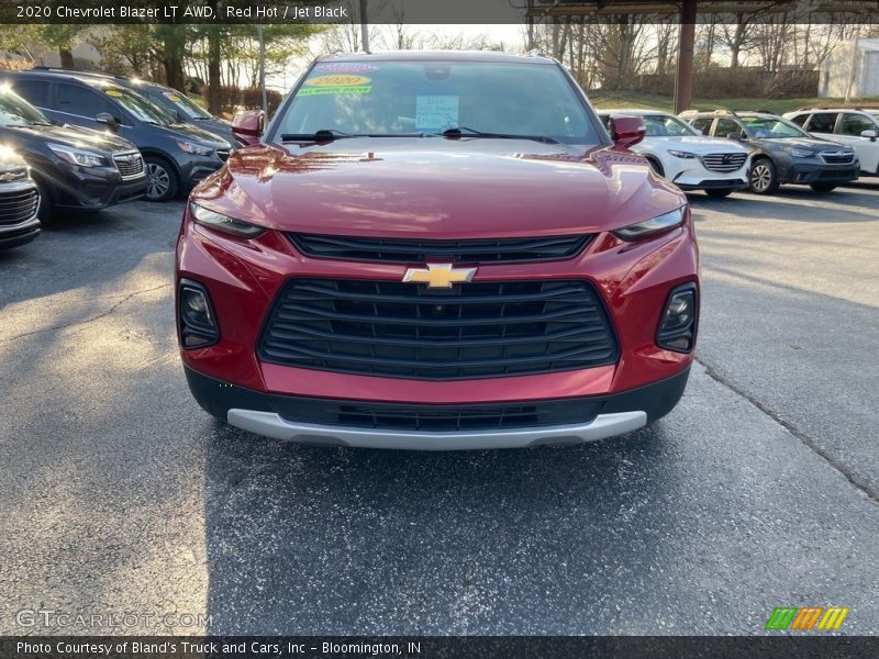Red Hot / Jet Black 2020 Chevrolet Blazer LT AWD