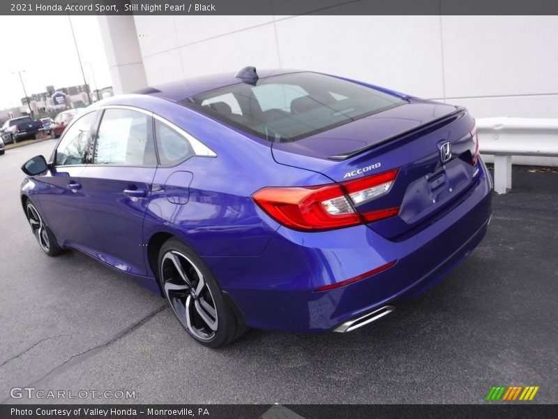 Still Night Pearl / Black 2021 Honda Accord Sport