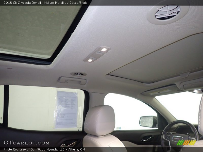 Iridium Metallic / Cocoa/Shale 2018 GMC Acadia Denali