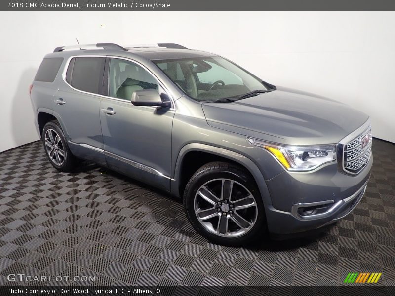 Iridium Metallic / Cocoa/Shale 2018 GMC Acadia Denali