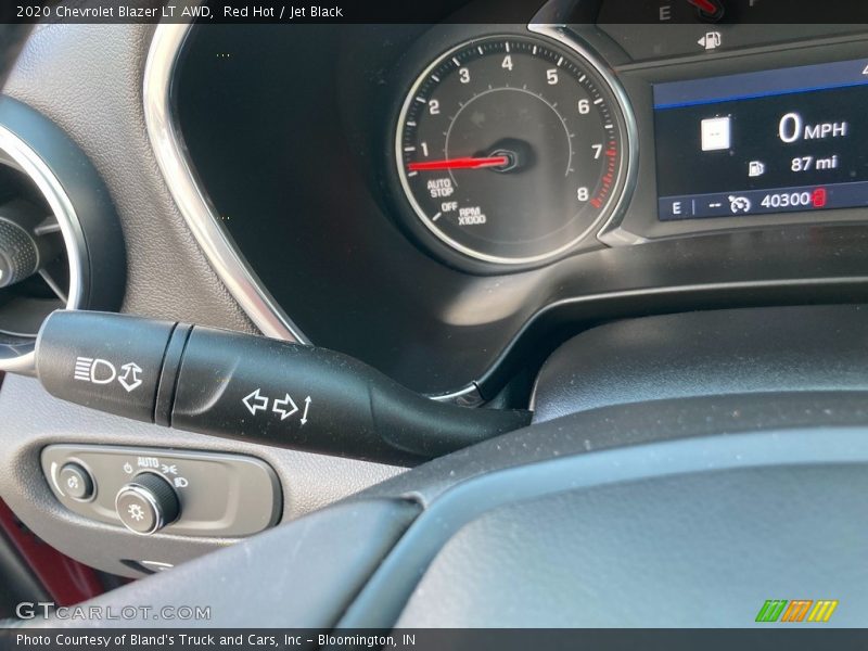 Red Hot / Jet Black 2020 Chevrolet Blazer LT AWD