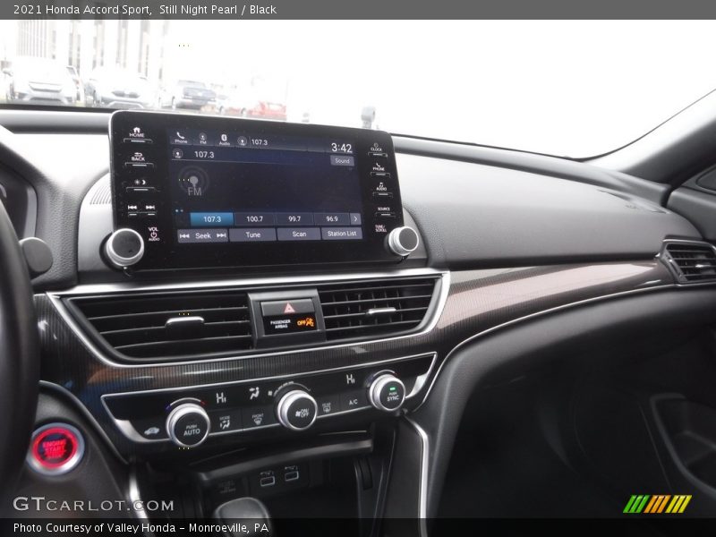 Still Night Pearl / Black 2021 Honda Accord Sport