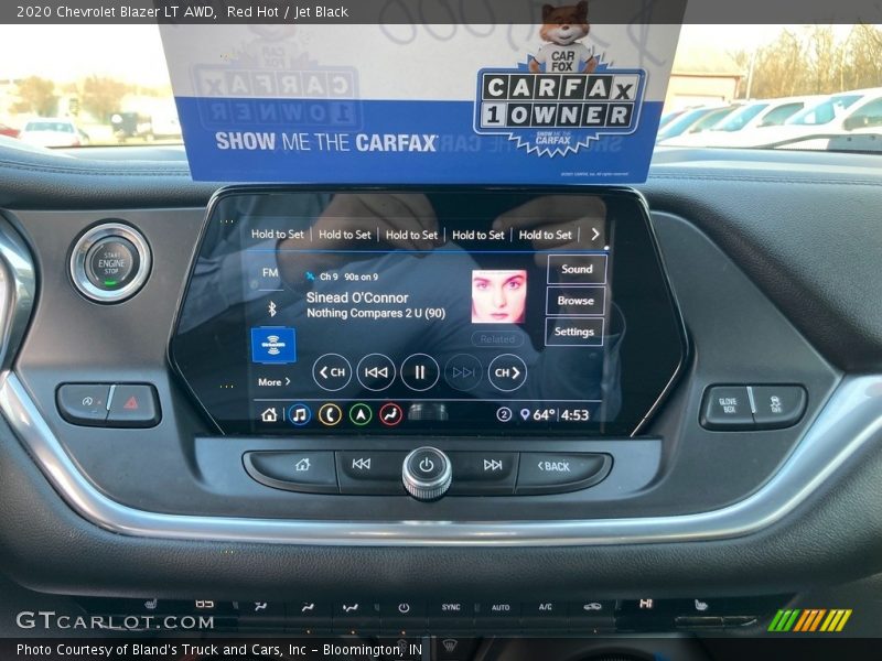 Red Hot / Jet Black 2020 Chevrolet Blazer LT AWD