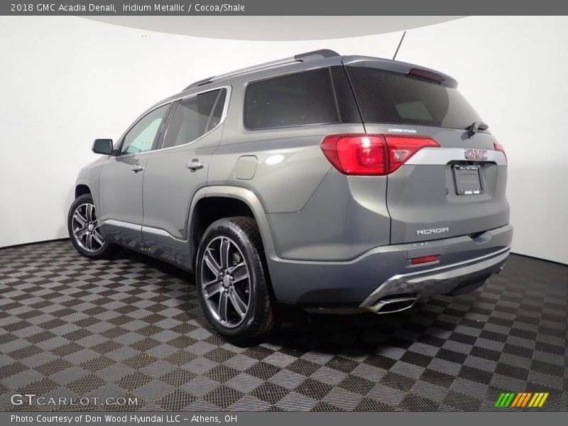 Iridium Metallic / Cocoa/Shale 2018 GMC Acadia Denali
