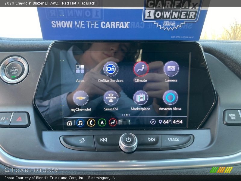 Red Hot / Jet Black 2020 Chevrolet Blazer LT AWD