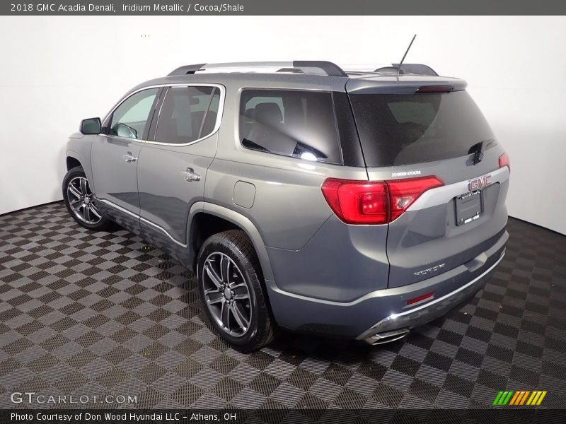 Iridium Metallic / Cocoa/Shale 2018 GMC Acadia Denali